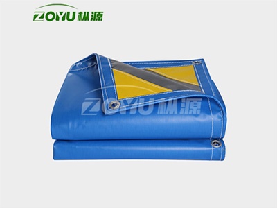 PVC 刀刮布450G（蓝色）